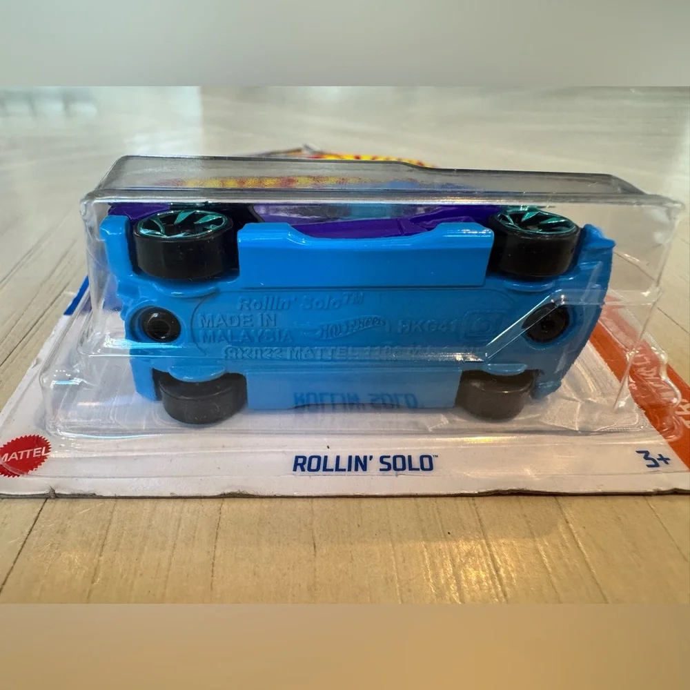 Hot Wheels Let’s Race Rollin’ Solo HW Track Champs 2/5 Purple 154/250
